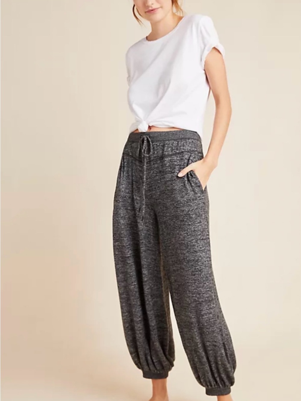 Saturday/Sunday Caprice Hacci Harem Pants by Anthropologie